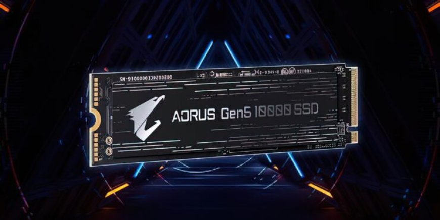 AORUS Shows A Glimpse of Gen5 10000 M.2 NVMe SSD, Rated at Up To 12.5 GB/s Read Speeds