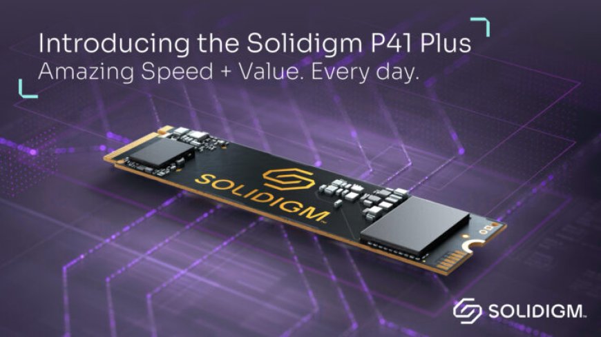 Solidigm Intros P41 Plus PCIe 4.0 SSD, Aimed at Mainstream Users With Up To 4,125 MB/s Transfer Rates & 2 TB Capacities