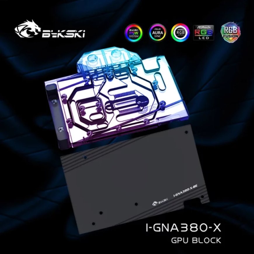 Bykski First To Launch Water Block For Intel’s Arc Graphics Cards, Supports GUNNIR Arc A380 But Why?