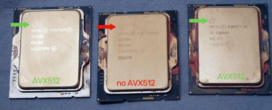 Here’s How To Tell Between An AVX-512 & Non AVX-512 Supporting Intel Alder Lake Desktop CPU