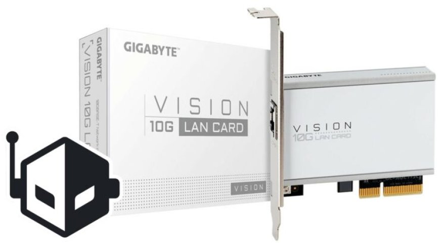 GIGABYTE Announces the VISION Branded 10 GbE Adapter