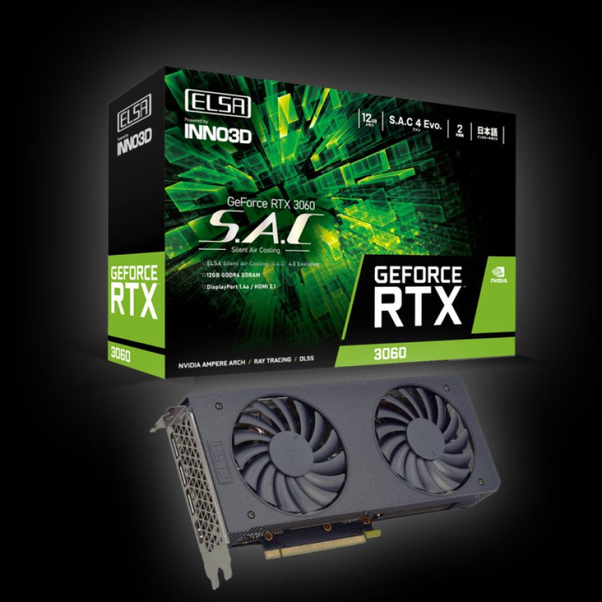 Elsa and INNO3D Launch GeForce RTX 3060, SAC/L Cooler Onboard