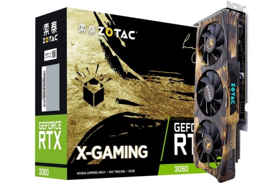 ZOTAC GeForce RTX 3060 X-GAMING GOC GPU Created for Chinese Retailer T-Mall