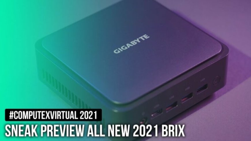 Gigabyte Unveils 2021 BRIX Mini-PC With AMD Ryzen 5000U ‘Cezanne’ APUs, More TFLOPs Than The Original PS4