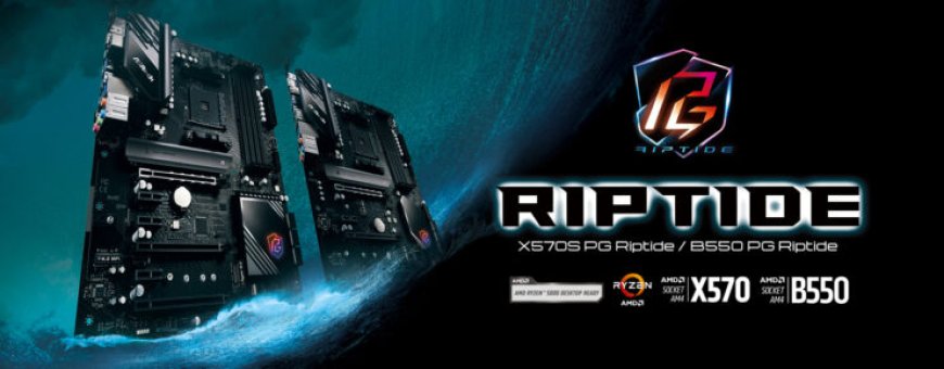 ASRock Unleashes X570S PG Riptide & B550 PG Riptide Motherboards For AMD Ryzen Desktop CPUs