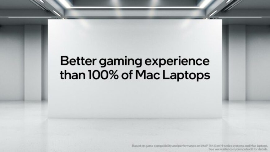 Intel Provides Better Gaming Experience Than 100% Of Apple Mac Laptops