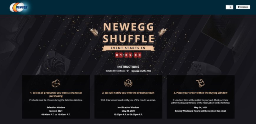 Newegg Shuffle – May 24th: Multiple NVIDIA Offerings Including The RTX 3070, RTX 3080, & RTX 3090 Graphics Cards Available In Today’s Shuffle