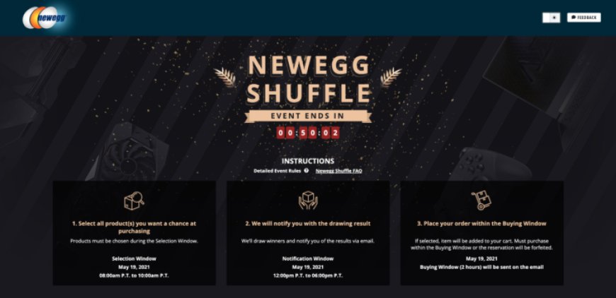 Newegg Shuffle – May 19th: Multiple Models Of The NVIDIA GeForce RTX 3070 & The AMD Radeon RX 6700XT Graphics Cards Available In Today’s Shuffle