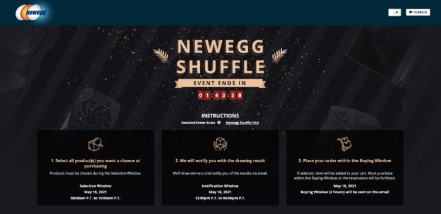 Newegg Shuffle – May 18th: Both The NVIDIA GeForce RTX 3070 & The AMD Radeon RX 6700XT Graphics Cards Available In Today’s Shuffle