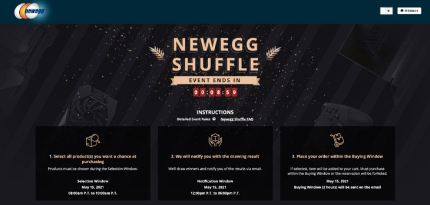 Newegg Shuffle – May 15th: It’s All AMD In Today’s Shuffle With The Ryzen 9 5950X & The Radeon RX 6000 Series Graphics Cards