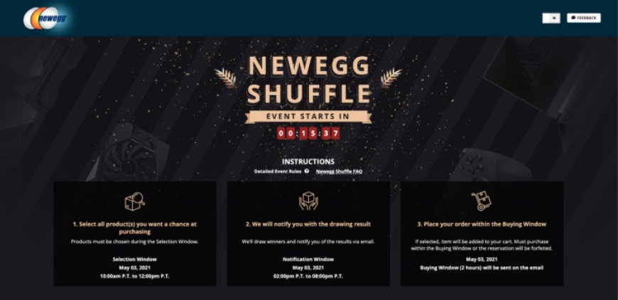 Newegg Shuffle: NVIDIA GeForce RTX 30 Series & AMD Radeon RX 6000 Series Graphics Cards Available In Today’s Shuffle