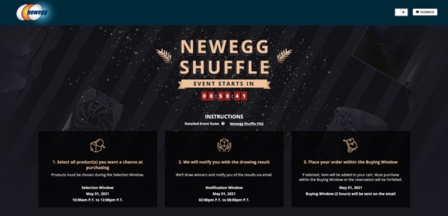 Newegg Shuffle: NVIDIA GeForce RTX 3060 & 3090 Graphics Cards Available In Today’s Shuffle