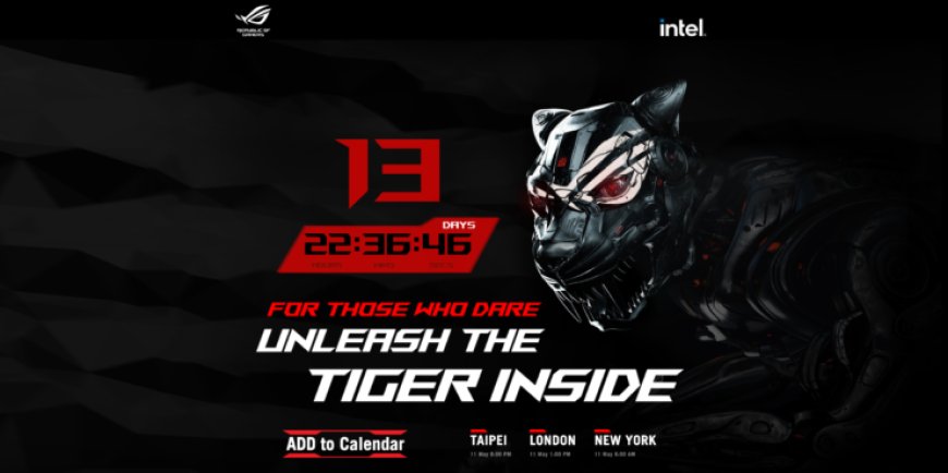 Intel 11th Gen Tiger Lake-H Laptops From ASUS Will Be Unveiled On May 11th In Special ROG Event