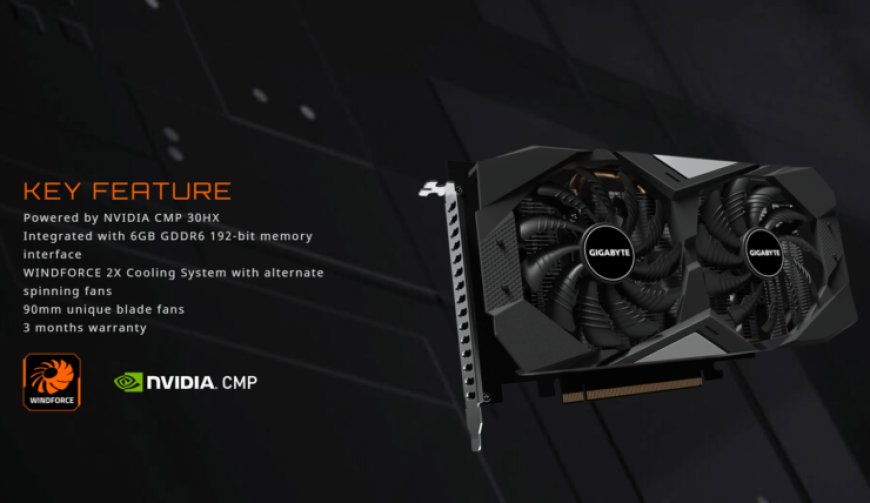 NVIDIA CMP 30HX Cryptocurrency Mining GPU From Gigabyte Listed In Retail For Over $700 US, Features A 3-Month Warranty