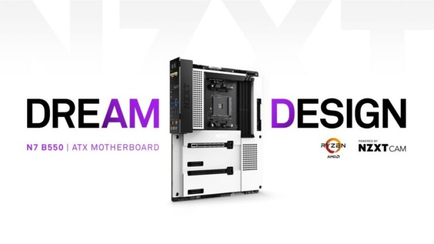 NZXT Intros Its First AMD Motherboard, The N7 B550, Featuring a Clean & Minimalistic Design For $229 US