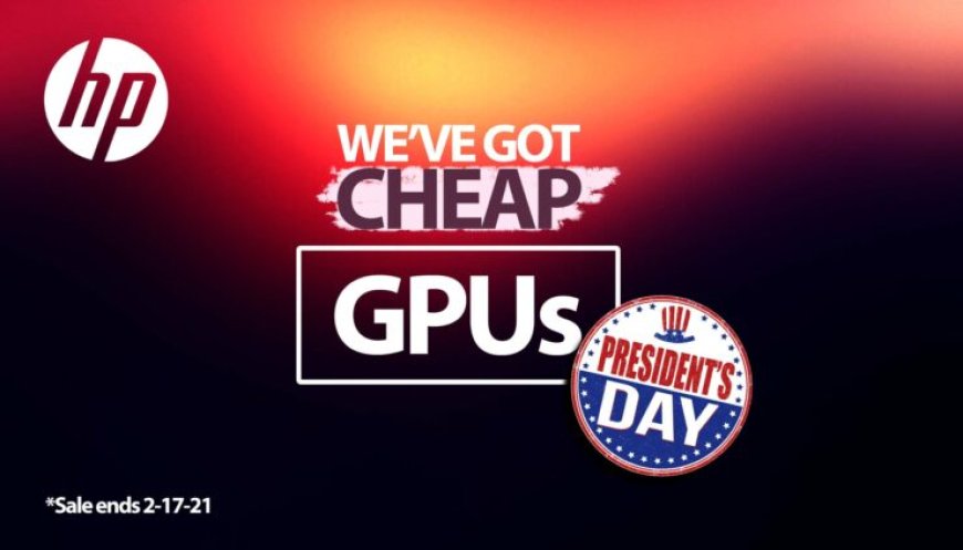 GPU Prices Too High? Get OMEN Gaming PCs With GPUs At MSRP During HP’s President Day Sale