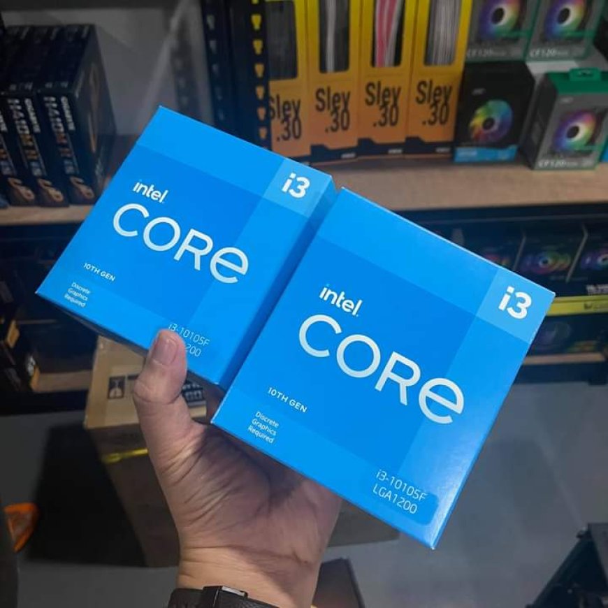 New Logo, New Package – Intel Core i3-10105F Spotted In Malaysia Donning Intel’s New Packaging