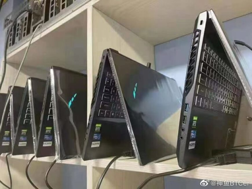 Chinese GPU Miners Now Rushing After NVIDIA GeForce RTX 30 Laptops, Ethereum Cryptocurrency Mining Farm Pictured