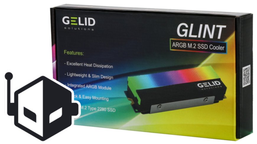 GELID Announces the Glint ARGB M.2 SSD Cooler