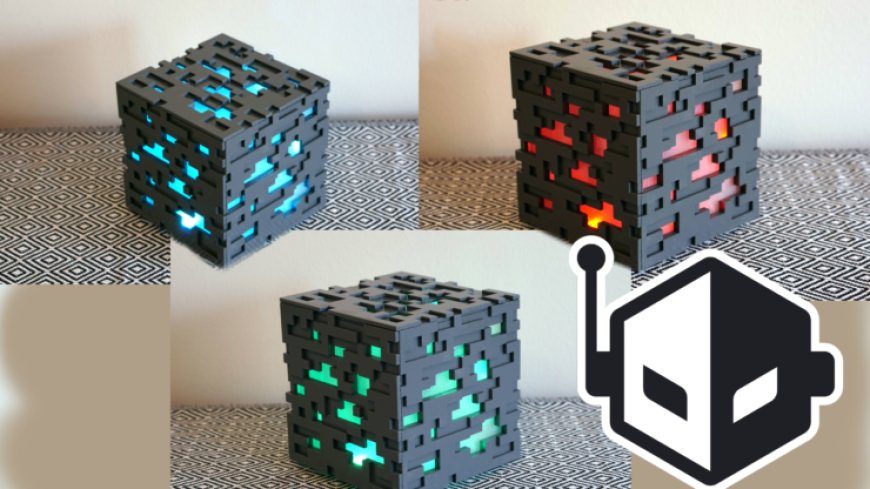 A Unique Raspberry Pi Case Looks Like A Minecraft Ore Block