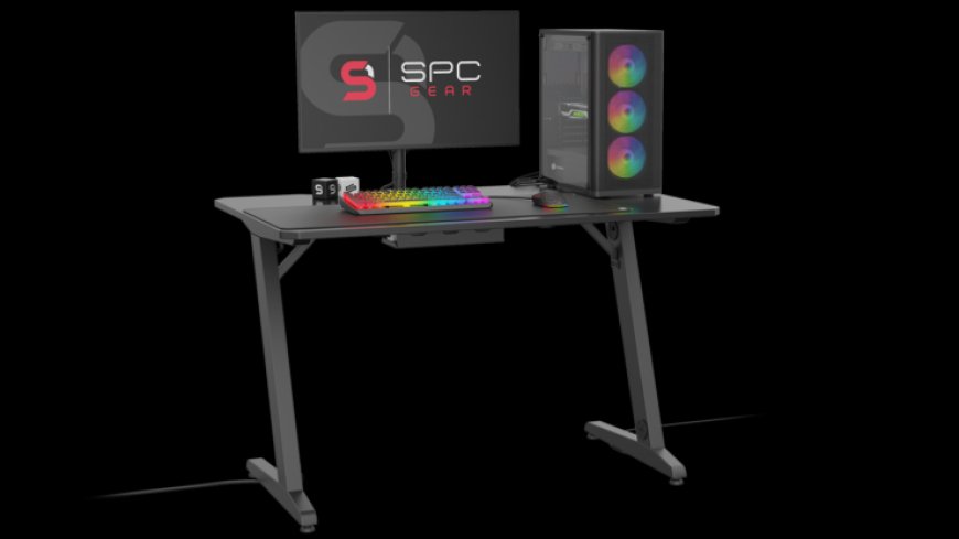 SPC Gear Introduces Its Newest Gaming Desk, The GD100 Gaming Desk