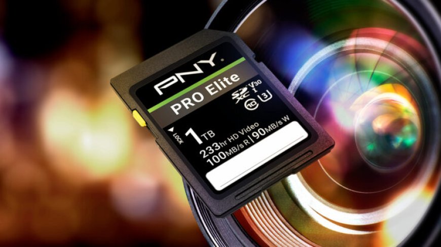 PNY Releases the 1 TB PRO Elite SDXC Memory Card