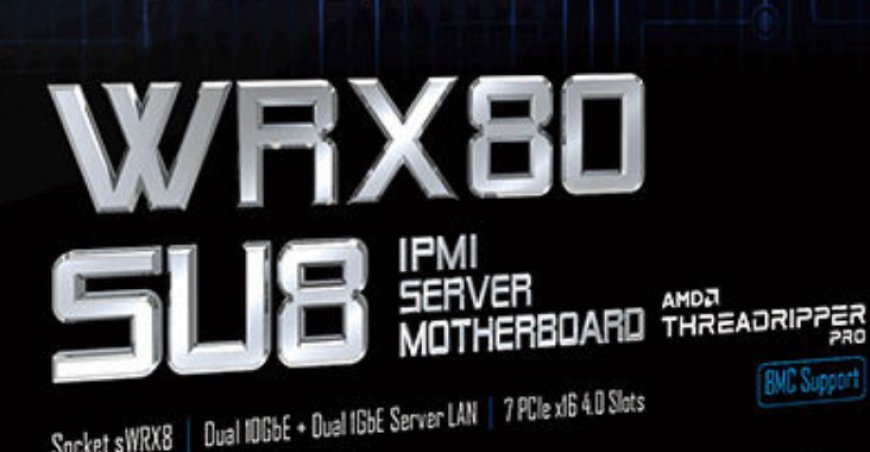 Gigabyte’s Insanely Extreme WRX80 SU8 Motherboard For AMD Ryzen Threadripper Pro Workstation CPUs Pictured