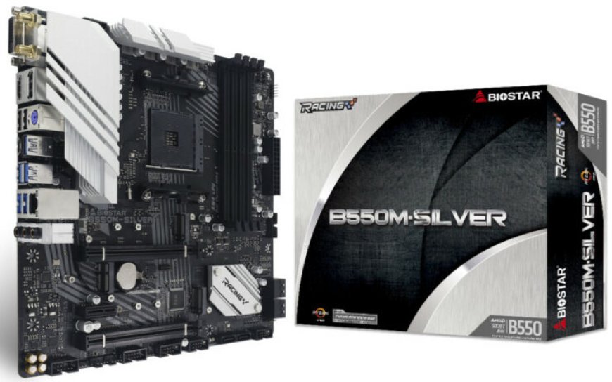 BIOSTAR Announces the B550m-Silver Motherboard