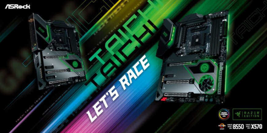 ASRock & Razer To Release X570 & B550 Taichi Razer Edition Motherboards – First To Natively Implement Chroma