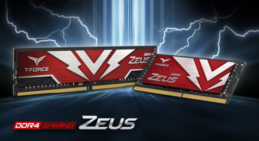 TEAMGROUP Announces The T-FORCE ZEUS DDR4 and T-FORCE ZEUS SO-DIMM Gaming Memory – An Affordable 3200 MHz Upgrade Kit