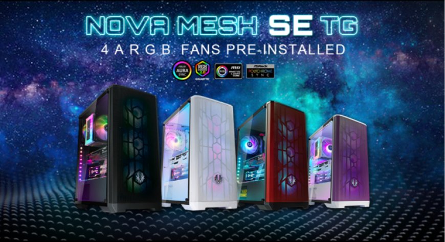 BitFenix Announces Two New Cases, The Nova Mesh SE and the Nova Mesh SE TG