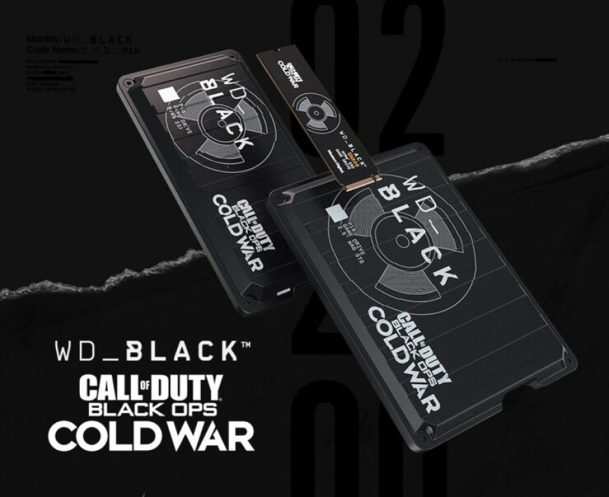 Western Digital Partners With Activision To Realese Call of Duty Black Ops: Cold War Branded WD_Black Drives