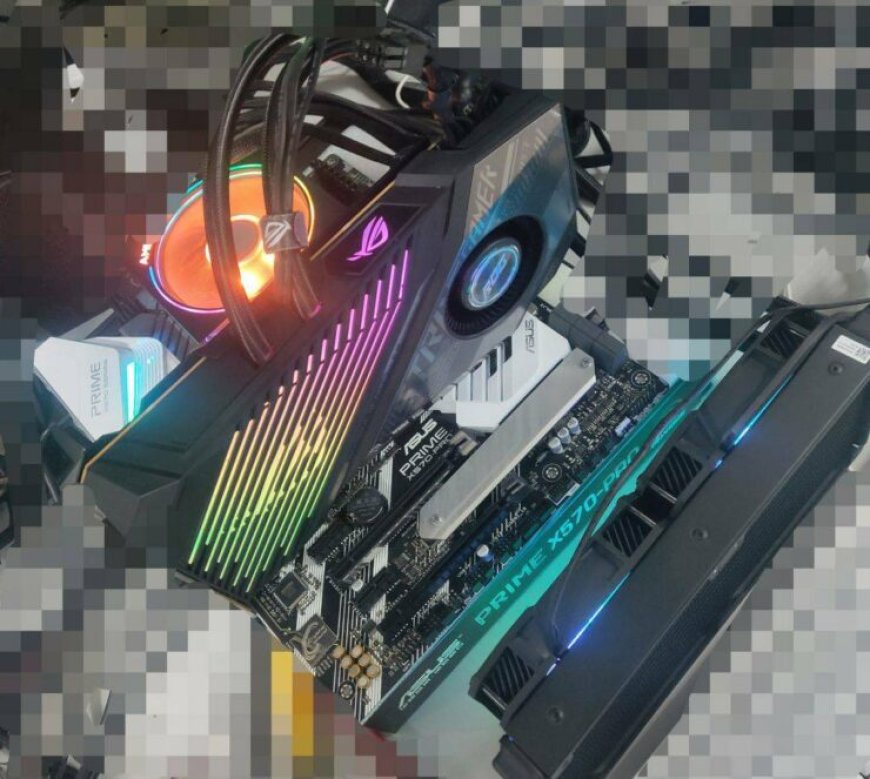 ASUS Radeon RX 6800 XT ROG STRIX LC ‘Liquid Cooled’ Graphics Card Spotted Running On An AMD X570 Platform