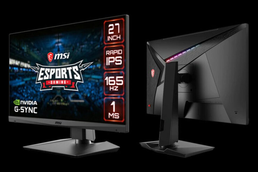 MSI Unveils Optix MAG274QRF-QD Monitor With Its New Quantum Dot Technology – Creates A Crystal Clear Image Paired With HDR