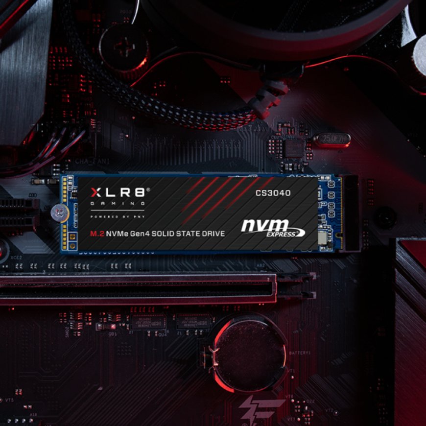 PNY Releases The XLR8 CS3040 M.2 NVMe Gen4 x4 SSD