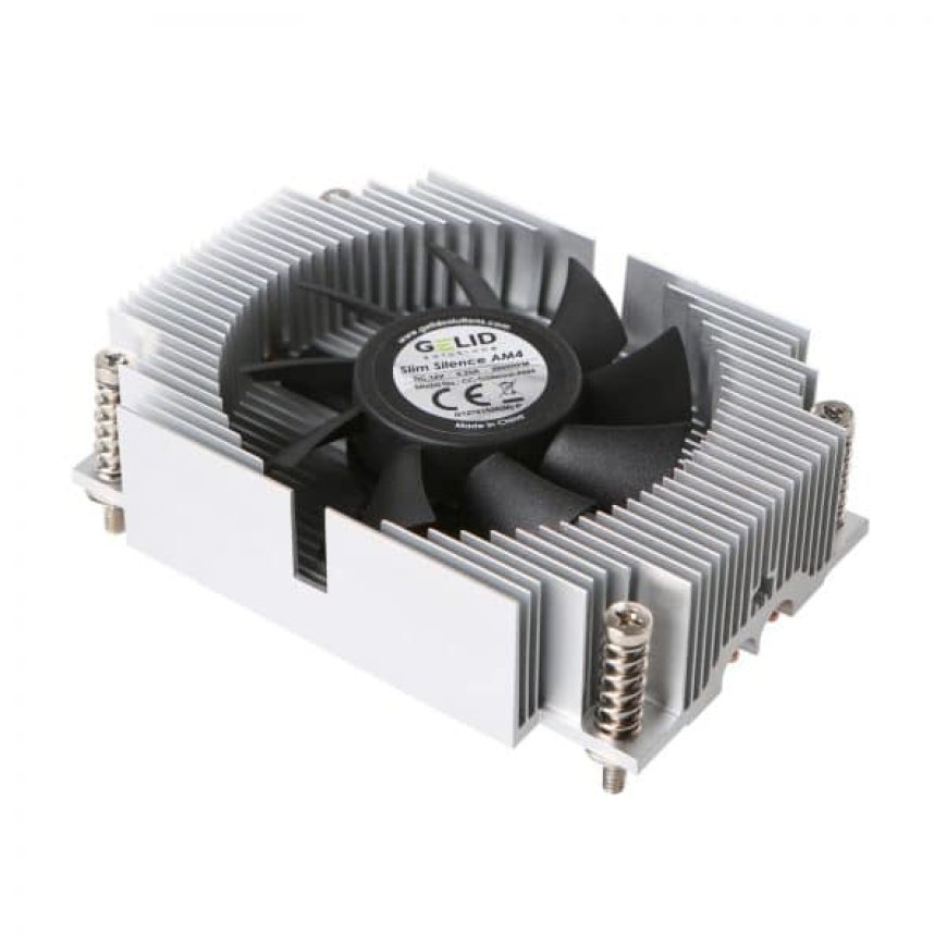 GELID Announces The Slim Silence AM4 CPU Cooler