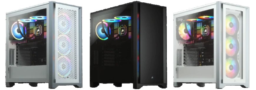 Corsair Launches The 4000 Series Of PC Cases With Three Models That Feature A Different Front Panel