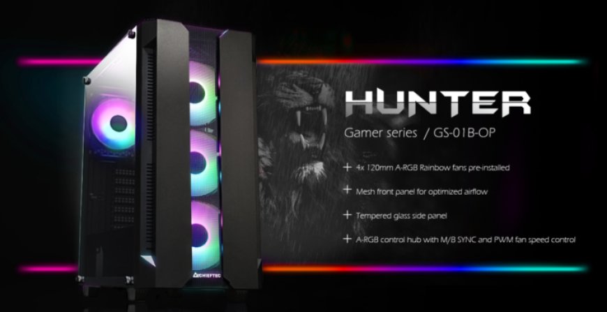 Chieftec Announces the GS-01B-OP Mid-Tower PC case