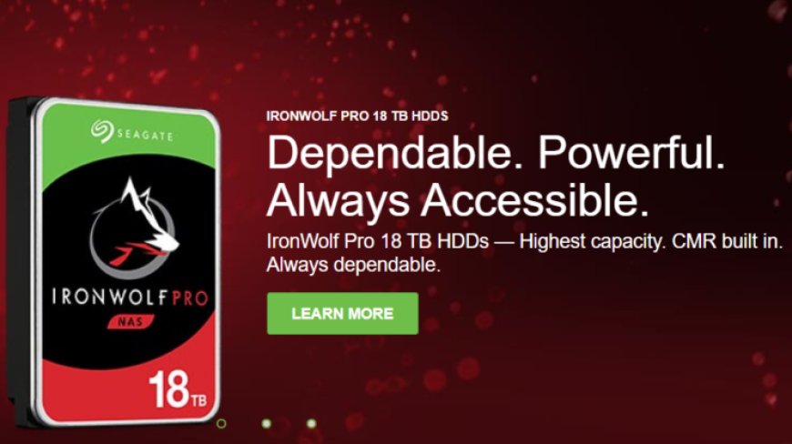 Seagate Updates Ironwolf Pro Line HDD Lineup With Up To 18 TB Capacities