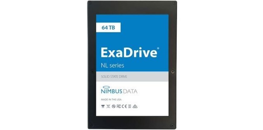 Nimbus Data Unveils The ExaDrive NL – The World’s Highest Capacity QLC Flash SSD And The First Enterprise QLC Flash SSD