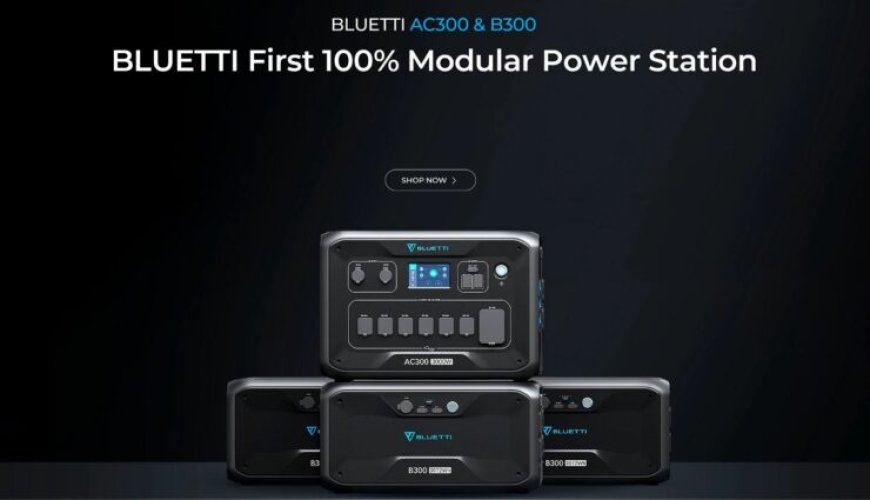 BLUETTI Launches AC300 And B300 Modular Battery Systems In Canada, Coupon Codes Available