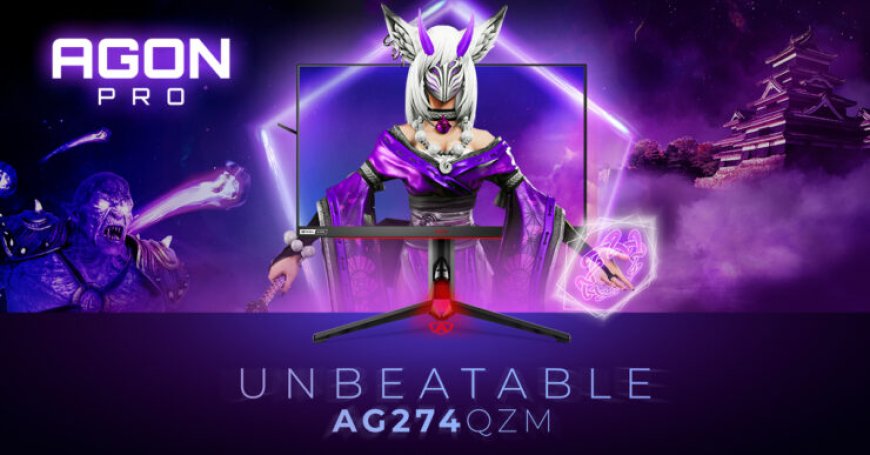 AOC Unveils AGON PRO AG274QZM Gaming Display: 27″ QHD Panel, 240Hz Refresh Rate, HDR1000 For £999.99