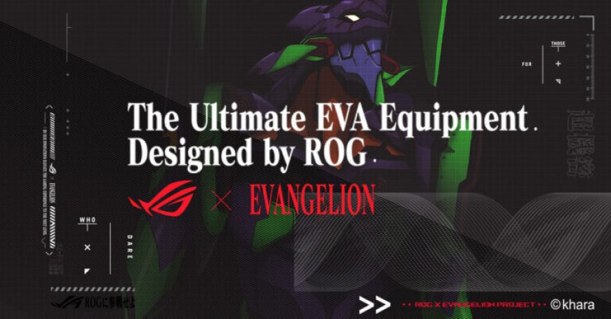 ASUS Unveils ROG x EVANGELION Products Ranging From Motherboards, Graphics Cards, Cooler, Peripherals & More