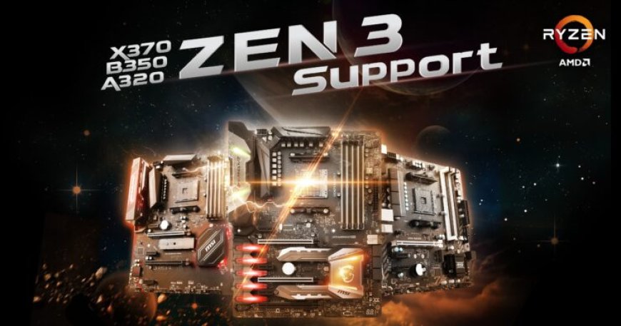 MSI Rolls Out AMD AGESA 1.2.0.7 BIOS To X370, B350, A320 Motherboards, Adds Ryzen 7 5800X3D CPU Support