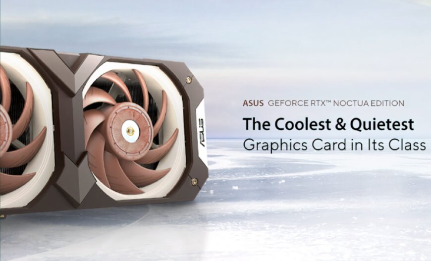 ASUS x Noctua GeForce RTX 3080 Graphics Card Leaks Out, Features A Quad-Slot Cooler