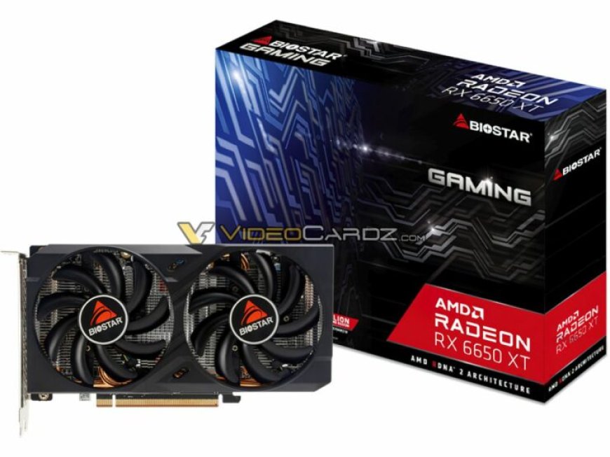 Unreleased BIOSTAR Radeon RX 6750XT & RX 6650XT graphics cards leaked