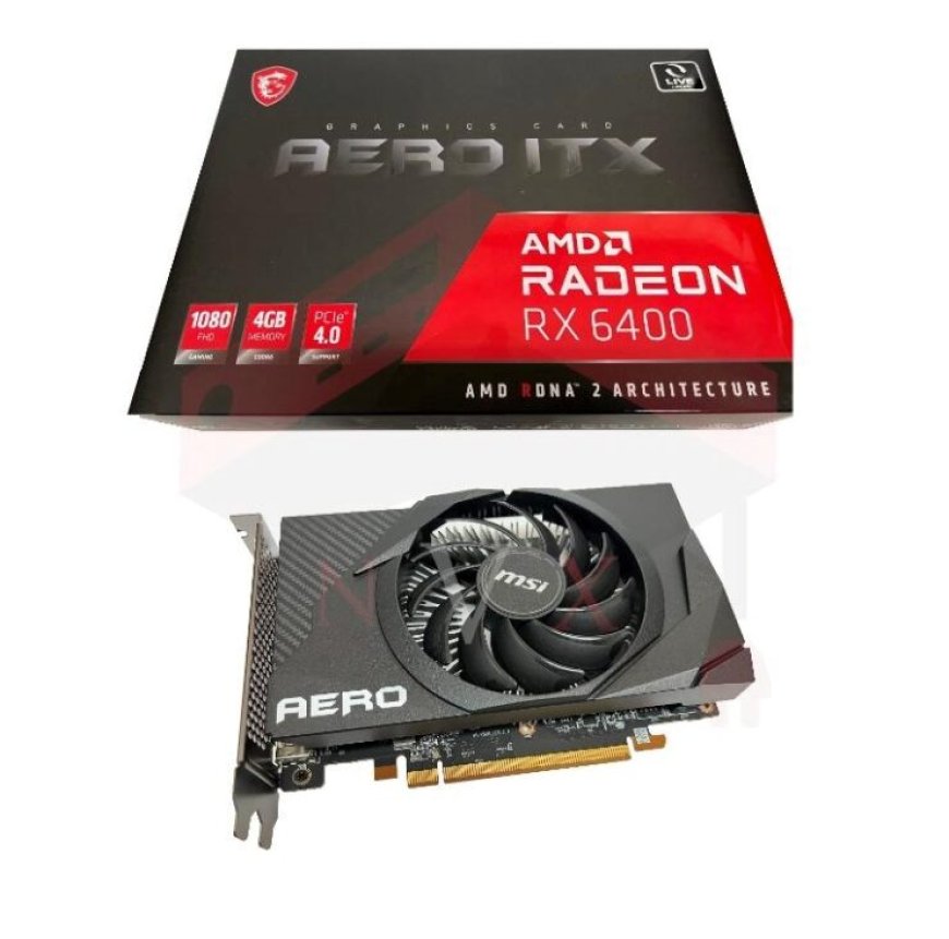 Custom AMD Radeon RX 6400 graphics cards listed by retailers weeks before launch