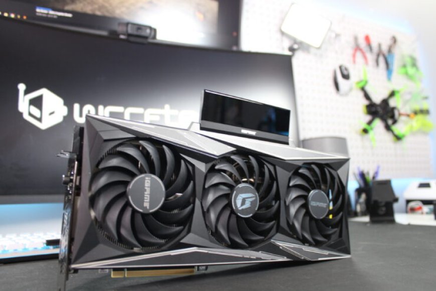 Colorful iGame GeForce RTX 3090 Ti Vulcan-OC Graphics Card Pictured – Massive Quad-Slot Cooling & LCD Display