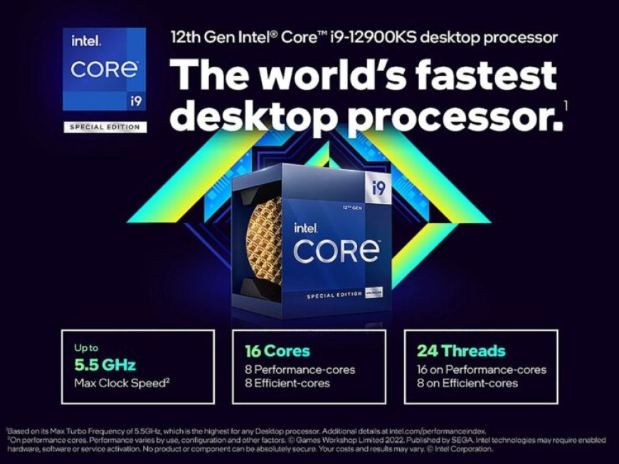 Intel Core i9-12900KS, The World’s Fastest Desktop CPU, Goes On Sale at Newegg For $799 US