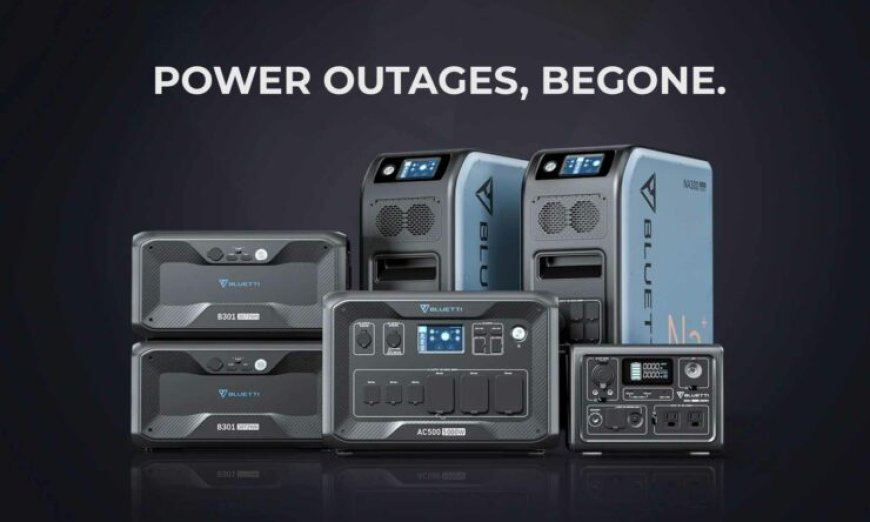 BLUETTI Spring Sale 2022 Kicks Off! Protect Yourself Against Power Blackouts